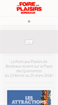 Mobile Screenshot of foireauxplaisirs.com